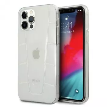MERCEDES-BENZ MEHCP12MCLCT custodia rigida trasparente per iPhone 12/12 Pro 6,1 pollici Transparent Line