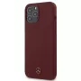 Mercedes-Benz custodia rigida Silicone Line per Apple iPhone 12 Pro Max 6,7 pollici rosso