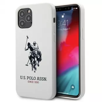 U.S. POLO ASSN. Silicone Collection custodia in silicone per iPhone 12/12 Pro 6,1