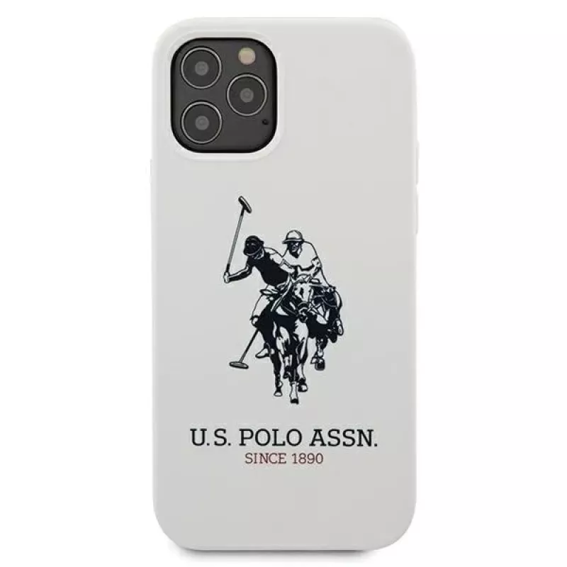 U.S. POLO ASSN. Silicone Collection custodia in silicone per iPhone 12/12 Pro 6,1
