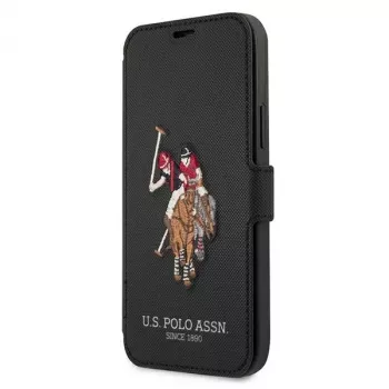 U.S. POLO ASSN. Polo Embroidery Collection custodia a libro per iPhone 12/12 Pro 6,1