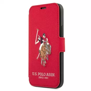 U.S. POLO ASSN. Polo Embroidery Collection custodia a libro per iPhone 12/12 Pro 6,1