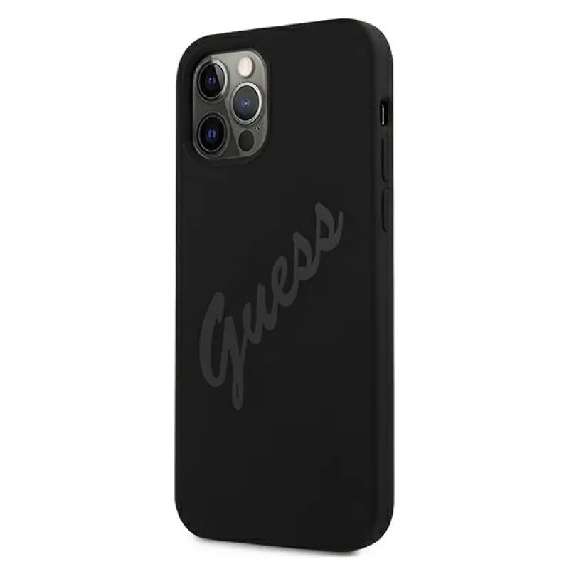 Guess Script Vintage custodia rigida per Apple iPhone 12 Pro Max 6,7