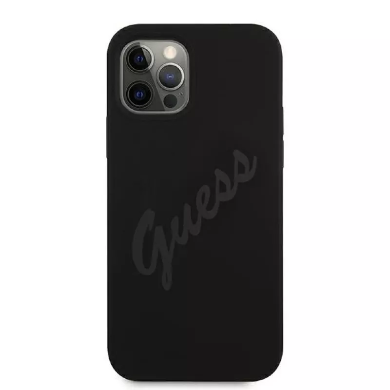 Guess Script Vintage custodia rigida per Apple iPhone 12 Pro Max 6,7