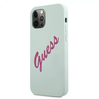 Guess Silicone Vintage custodia rigida per Apple iPhone 12 / 12 Pro 6,1