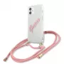 Guess GUHCP12SCRTVSPI custodia rigida per iPhone 12 mini 5,4