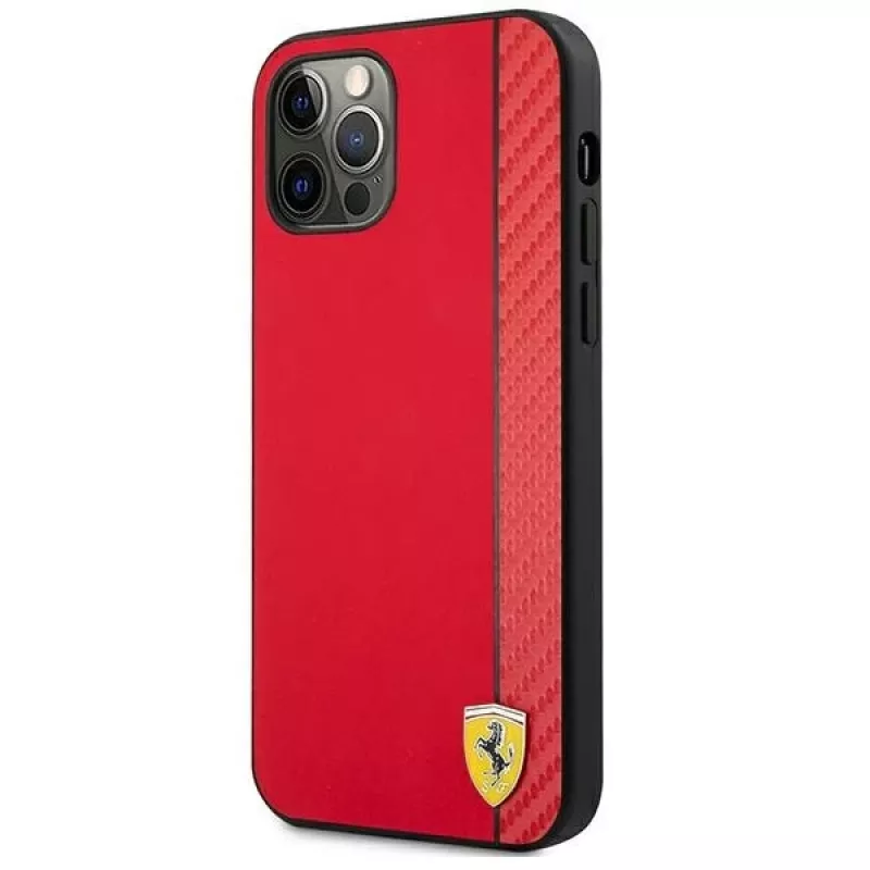 Ferrari FESAXHCP12LRE custodia rigida per iPhone 12 Pro Max 6,7