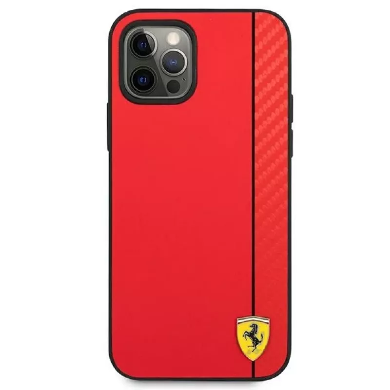 Ferrari FESAXHCP12LRE custodia rigida per iPhone 12 Pro Max 6,7