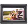 AGFAPHOTO Agfa Photo LED HD 7 Cornice Digitale con Orologio e Calendario APF700 nero