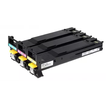 Konica Minolta A0DKJ52 cartuccia toner originale multipack ciano, magenta, giallo (confezione da 3) per magicolor 4650DN, 4650EN, 4690MF