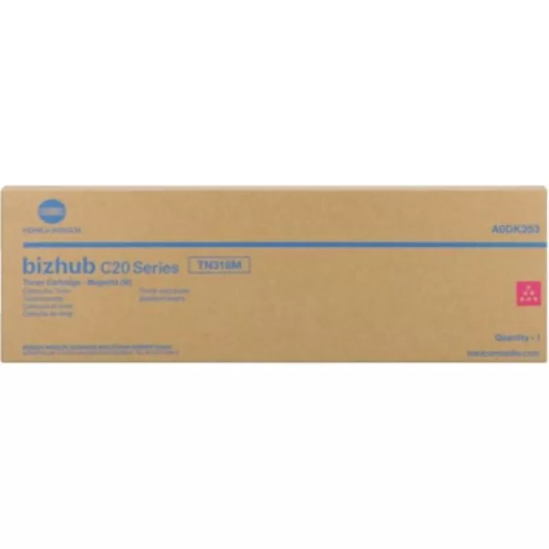 Konica Minolta TN-318C cartuccia toner originale ciano A0DK453