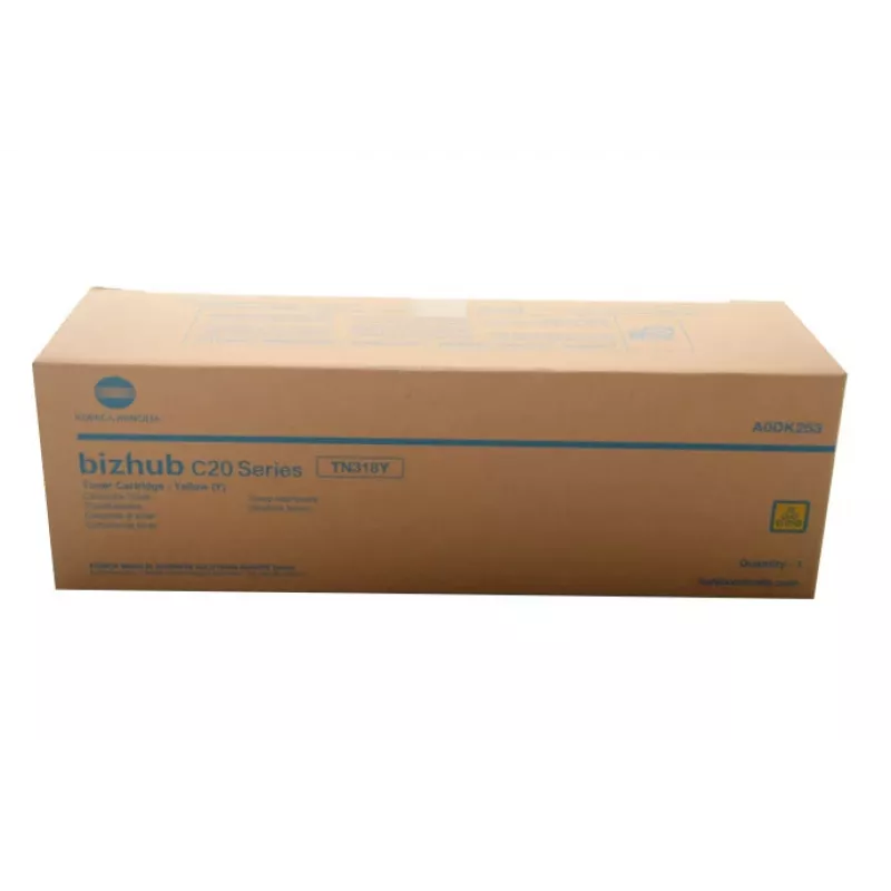 Konica Minolta TN-318C cartuccia toner originale ciano A0DK453