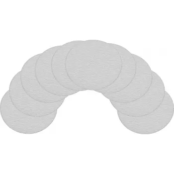 HAZET 9033-5-04/10 tamponi abrasivi di ricambio, grana 320, 76,2 mm, 10 pz.