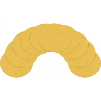 HAZET 9033-5-05/10 dischi abrasivi di ricambio, grana 400, 76,2 mm, 10 pz.