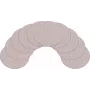 HAZET 9033-5-06/10 tamponi abrasivi di ricambio, grana 600, 76,2 mm, 10 pz.