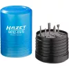 HAZET 9032-03/5 set di frese in metallo duro gambo 3 mm 5 pezzi