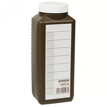 KAISER FOTOTECHNIK Bottiglia per chimici 1000 ml, marrone 4193