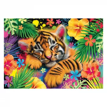 SCHMIDT SPIELE Tiger Cub Puzzle (1000 pezzi)