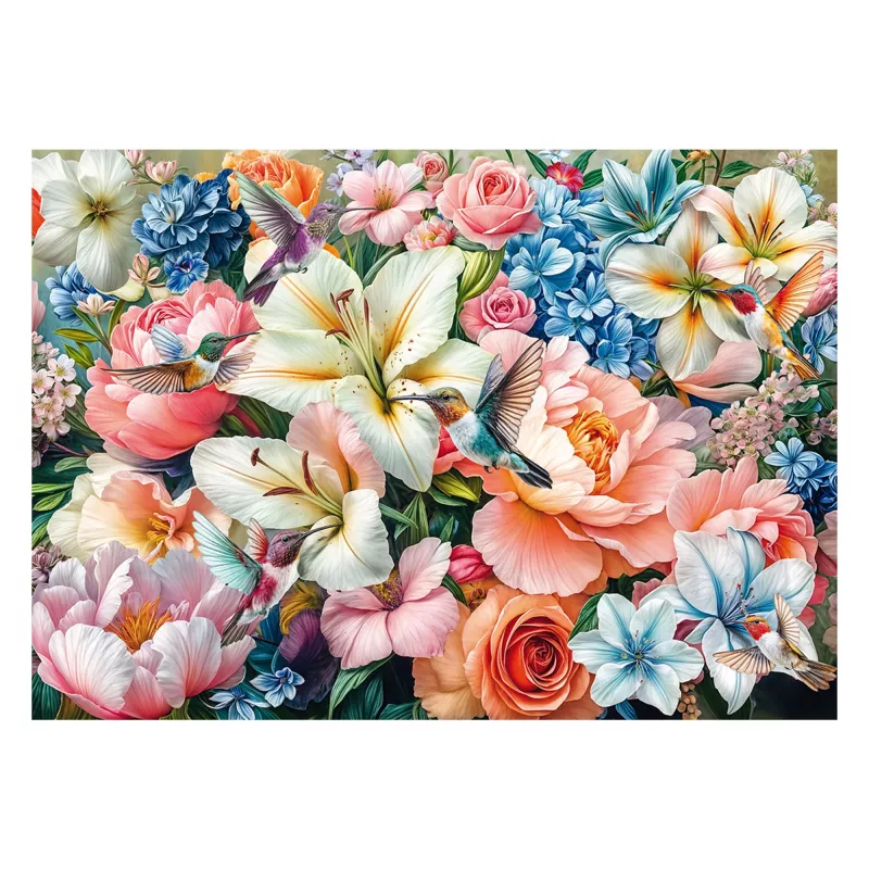 Schmidt Spiele Blumen in Pastell Puzzle (1000 pezzi)