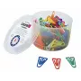 LAUREL Clip in plastica per carta 35 mm assortite confezione da 200