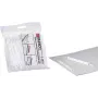 LAUREL Easy Clip Strisce fermacarte bianche corte 100 pezzi