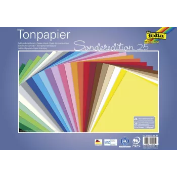Folia Special Edition Carta colorata 25 colori diversi 130 g/m² 25 fogli A4