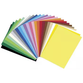 Folia Cartoncino fotografico colori assortiti 300 g/m² 25 fogli A4