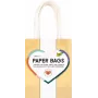 Folia Sacchetti regalo oro lucido piccoli confezione da 10