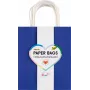 Folia 7 borse di carta BASIC M blu azzurro rosa rosso giallo bianco menta 18,0