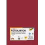 Folia 614/50 22 - rosso - tinta unita - A4 (210 x 297 mm) - 300 g/m² - 50 fogli - Germania