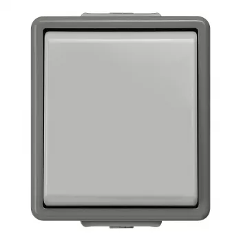 SIEMENS interruttore universale da parete DELTA superfice grigio scuro 1 modulo 10A 250V