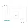 Siemens 5SV6016-6KK16 dispositivo combinato AFDD/MCB B16 bipolare 230V 1TE