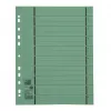 ELBA separatore 400004667 DIN A4 250 g/m² cartoncino manila verde