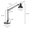 Jakob Maul GmbH MAULcircle lampada da scrivania LED 6W bianco neutro argento