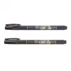 Tombow WS-BHS-2P set Dual Brush Pen - nero - 2 pezzi - confezione blister