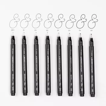 Tombow MONO Drawing Pen Fineliner 0,35 mm nero