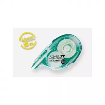 Tombow MONO YXE correttore a nastro - verde/trasparente - 16 m x 4,2 mm - blister