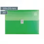 Cartella organizzatrice BRUNNEN FACT! 10 sezioni verde A4