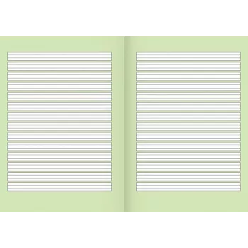 Quaderno scolastico riciclato BRUNNEN Lineatur 2 a righe con margine perimetrale, 2ª classe