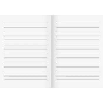 BRUNNEN Quaderno scolastico riciclato Lineatur 3 a righe senza margine, 3ª classe
