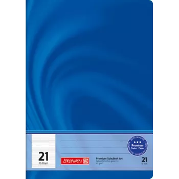 BRUNNEN Vivendi Quaderno scolastico Lineatur 21, a righe senza margine, A4, 16 fogli