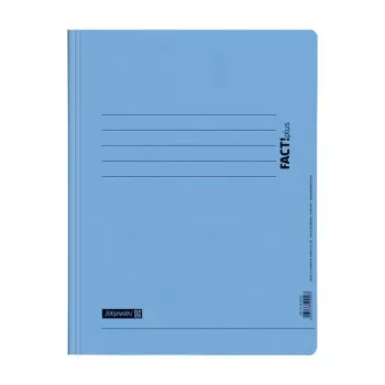 BRUNNEN FACT!plus Quick Binder azzurro DIN A4 cartoncino