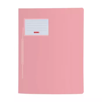 BRUNNEN FACT! cartella polipropilene rosa pastello traslucido DIN A4