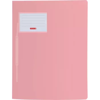 BRUNNEN FACT! cartella polipropilene rosa pastello traslucido DIN A4