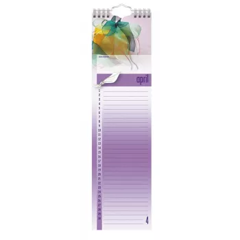 BRUNNEN calendario compleanni senza anno 9,5 x 34,5 cm (0000176424)