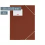 BRUNNEN FACT!pp Cartella documenti DIN A4 marrone trasparente