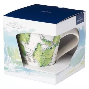 Villeroy & Boch NewWave Caffe Deep Green Mug in porcellana 300 ml confezione regalo
