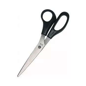 WEDO Forbici Ergonomic 210 mm acciaio inox nero/rosso