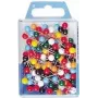 WEDO 56 199 Puntine da marcatura, 16 mm, testa 6 mm, colori assortiti