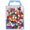 WEDO 56 199 spilli segnaposto, 16 mm, testa 6 mm, colori assortiti
